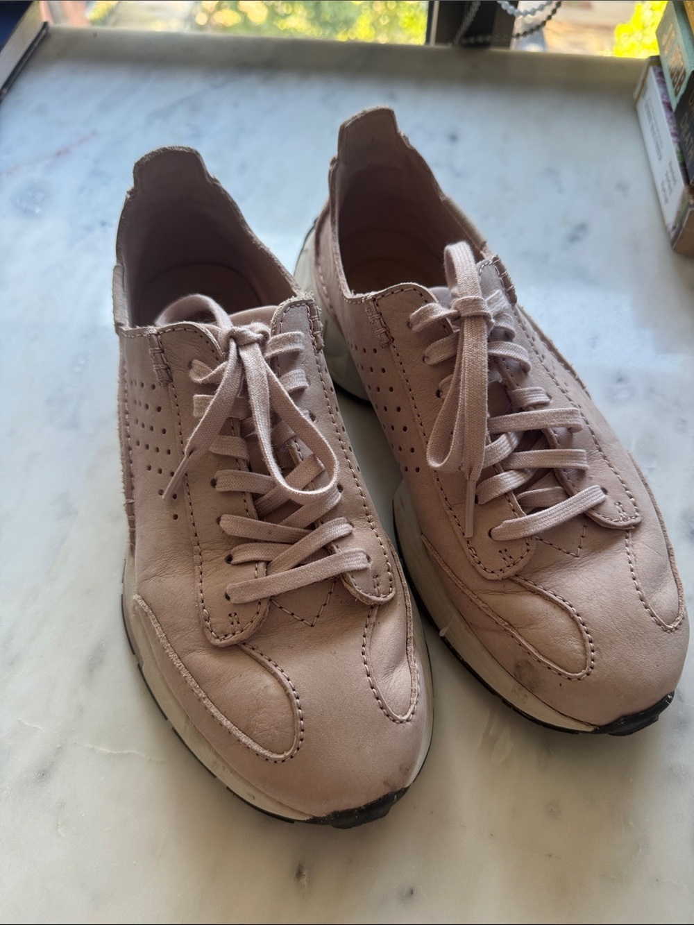 Clark’s Women's Blush Pink Sneakers